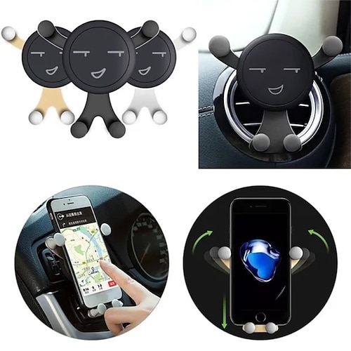 

suporte de ventilação de carro universal sem suporte de telefone magnético para carro suporte de gravidade gps para celular suporte para montagem em gps para carro