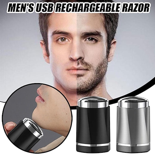 

Mini-Elektrorasierer, intelligenter tragbarer Bartschneider, überall waschbar, Rasierer, wiederaufladbare USB-Rasierer, Rasierer für Männer, Rasiermaschine