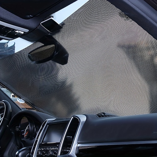 pára-sol do carro starfire cortina janela lateral traseira frente/trás pára-brisa protetor solar pisca capa preta ventosa acessórios universais para carros