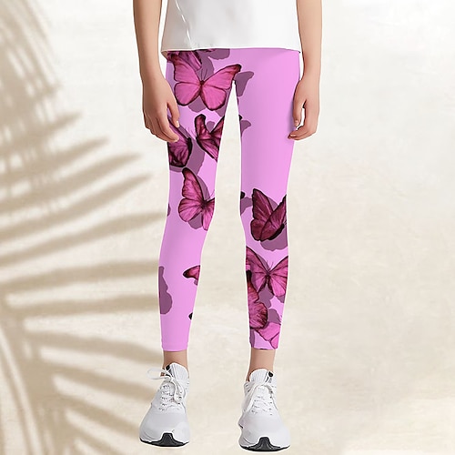 

kinderkleidung Mädchen Gamaschen Graphic Aktiv Outdoor 3-12 Jahre Sommer Rosa Blau Purpur