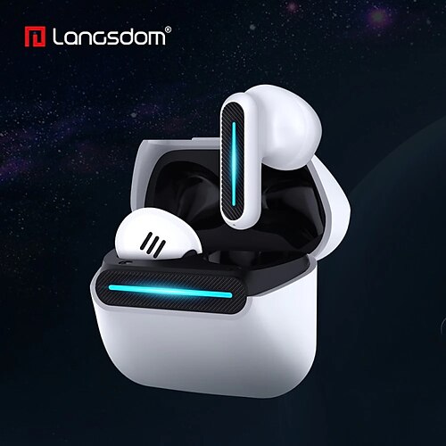 

Langsdom TG10 True Wireless Headphones TWS Earbuds In Ear Bluetooth 5.3 Noise cancellation Waterproof Stereo for Apple Samsung Huawei Xiaomi MI Travel Entertainment