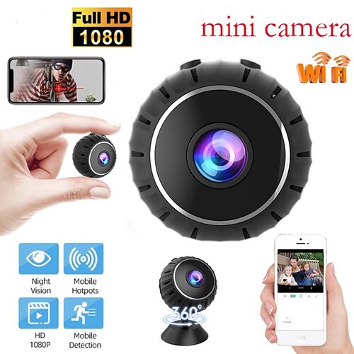 

mini wifi sicherheit versteckte kamera überwachung micro cam dvr smart home überwachung spion versteckt aktion kleiner videorecorder