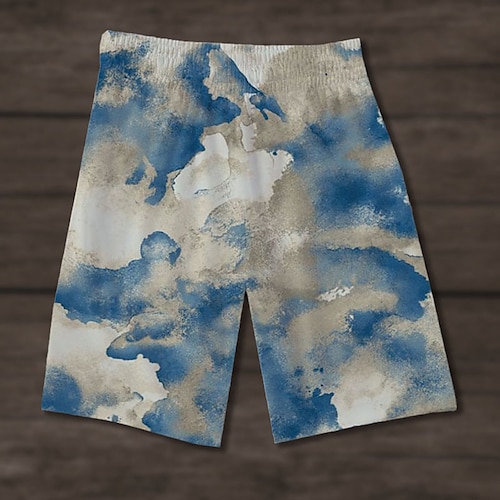 

Short Enfants Garçon Graphic Actif Extérieur 3-12 ans Eté Bleu Gris