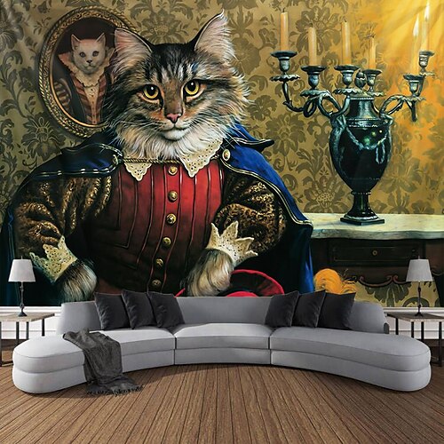 

Animais vitorianos tapeçaria pendurada arte da parede grande tapeçaria mural decoração fotografia pano de fundo cobertor cortina casa quarto sala de estar decoração