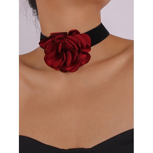 

Mujer Collares Moda Exterior Floral Collares