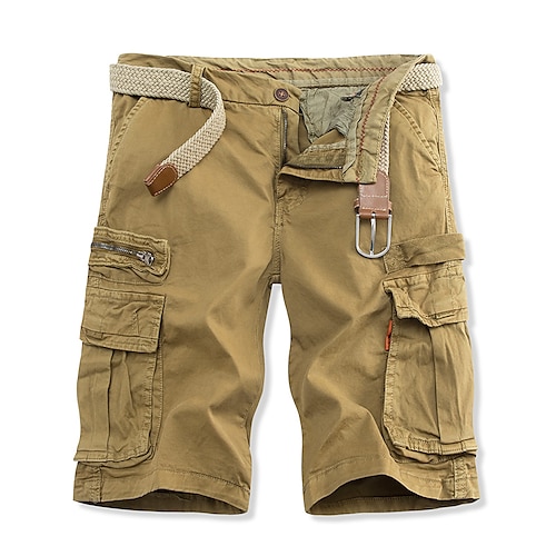 

Hombre Shorts para senderismo Bolsillo Multi bolsillo Alto aumento Color sólido Listo para vestir Al Aire Libre Longitud de la rodilla Exterior Casual Clásico Negro Amarillo Alta cintura Rígido