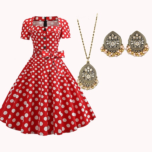 

Bonito Retro Vintage Sensual O Grande Gatsby Anos 70 Vestido de formatura Conjunto de acessórios Mulheres Fivela Ocasiões Especiais Colar / Brincos Vintage Cosplay Festa de Casamento Social Bandagem