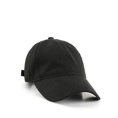 

Homme Casquette de Baseball Noir Blanche Coton Vêtement de rue mode Décontractées Extérieur du quotidien Sortie Plein Ecran Solaire