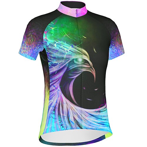 

21Grams Mulheres Camisa para Ciclismo Manga Curta Moto Camisa / Roupas Para Esporte Blusas com 3 bolsos traseiros Ciclismo de Montanha Ciclismo de Estrada Respirável Secagem Rápida Pavio Humido Tiras