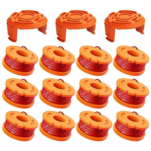 15pcs Replacement Grass Trimmer Line Spool Edger Line Spool