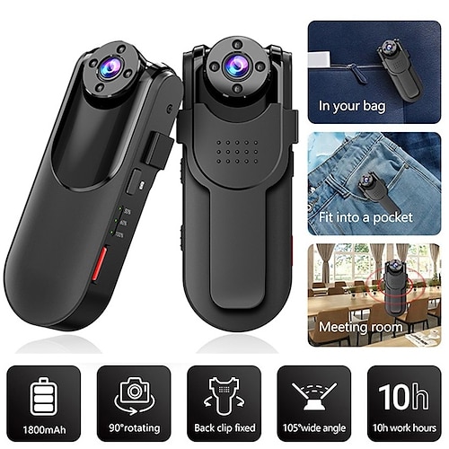 

wifi mini kamera tragbarer digitaler videorecorder körperkamera nachtsichtgerät miniaturcamcorder micro dv pocket dvr