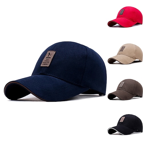 

gorra de béisbol para correr para hombres y mujeres, gorra de senderismo, protección solar uv portátil para exteriores, transpirable, de secado rápido, color sólido, mezcla de algodón, negro, blanco, verde militar