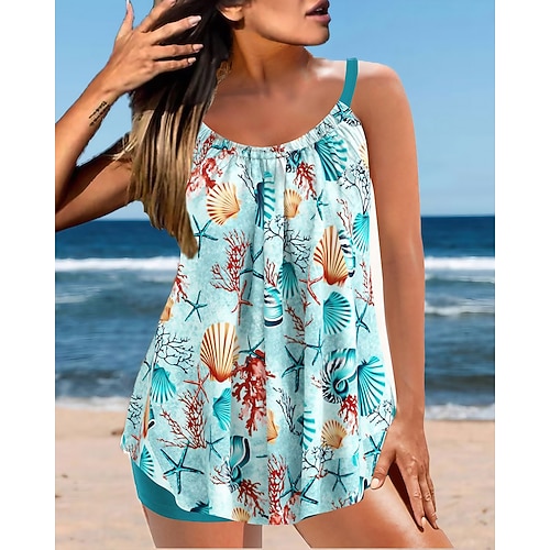 

Maillots de Bain Tankini 2 pièces Maillot de bain Femme 2 Pièces Imprimé Graphic Normal Maillots de bain Sportif Tenues de plage Eté