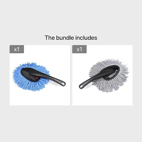 Car Dust Removal Small Duster Wipe, Car Soft Brush Cleaning Brush Mini  Bristle Brush Dust Removal Brush Nanofiber Car Interior Accessories