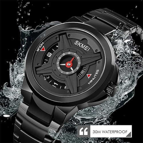 

Skmei marque affaires quartz étanche hommes montres de luxe robe bracelet simple conception affichage de l'heure montre-bracelet