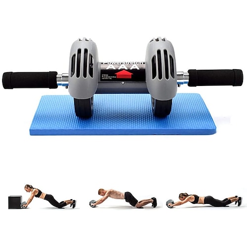 

Bauchroller Bauchtrainer Krafttrainingsgerät Gymnastikroller Trainingsrad für Bauchmuskeltrainer Home Gym Bauchtrainer Bauchtrainer