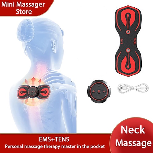 

ems Nackenmassagepflaster Massagegerät Magic Patch zur Linderung von Muskelschmerzen Spezielles Massagepflaster zum bequemen Tragen