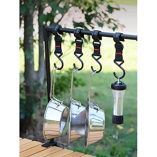 

5/10pcs crochets de camping en plein air en plastique