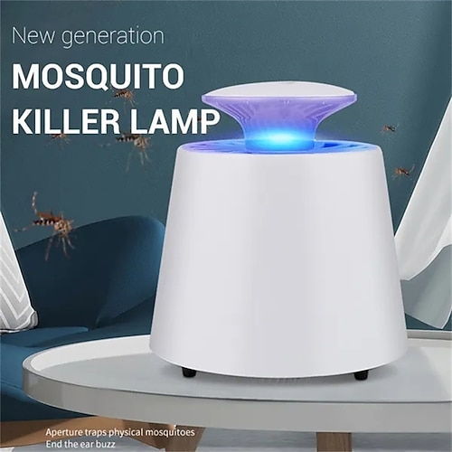 

photocatalyseur usb tueur de moustiques piège à insectes lampe lumière uv tuant mouche répulsif bionique lampe anti-moustique