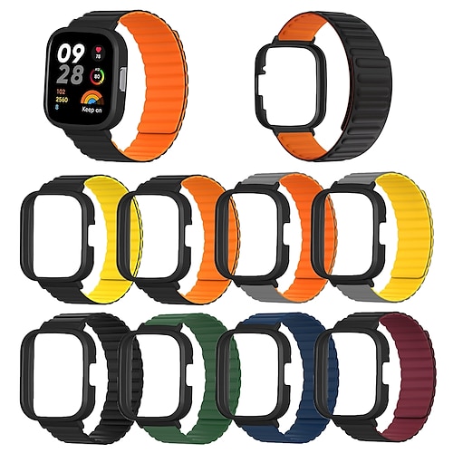 

Pulseira de Smartwatch Compatível com Xiaomi Redmi Watch 3 Lite Relógio inteligente Alça Ajustável Pulseira Esportiva Substituição Pulseira