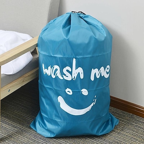 

1pc wash me travel bag, organizador de roupas sujas lavável na máquina, grande o suficiente para armazenar 4 cargas de roupa, cabe facilmente em um cesto de roupa suja ou cesto