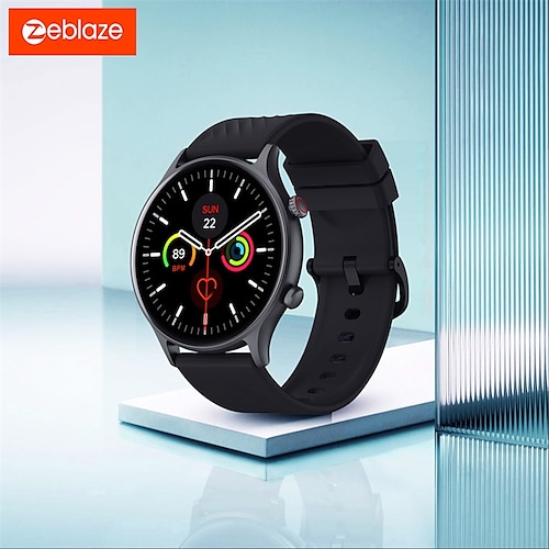 

zeblaze btalk 2 lite relógio inteligente tela de toque completa voz chamando monitoramento de saúde modos esportivos smartwatch para mulheres