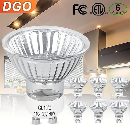 

gu10 lâmpada halógena 35w 50w mr16 gu10 base 220v lâmpada halógena inundação lâmpadas lâmpada de chama simulada