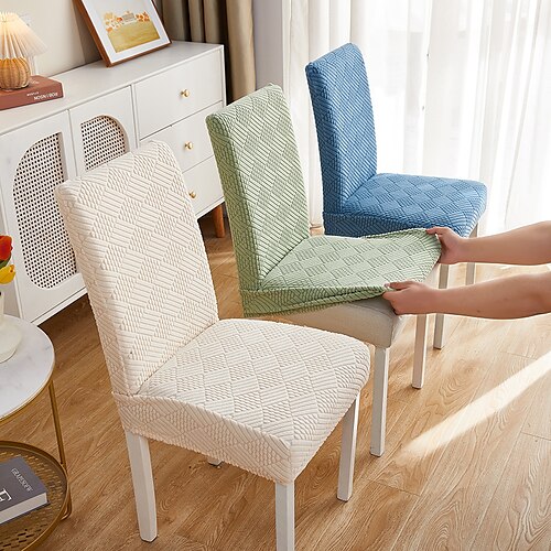 Farmhouse dining best sale chair seat covers