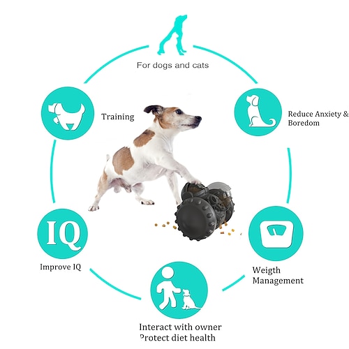Pawpartner Dog Tumbler Interactive Toys Increases Pet Iq Slow Feeder  Labrador Fr