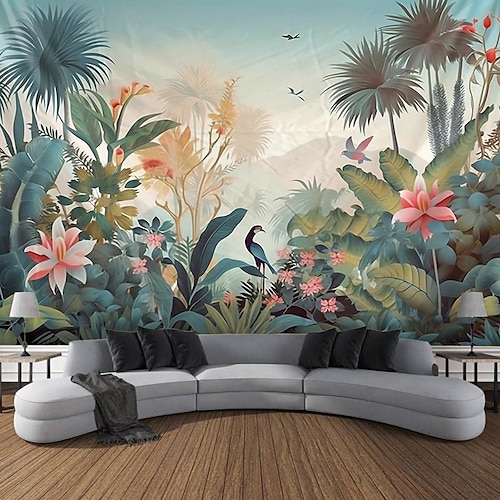 

mar tropical praia tapeçaria pendurada arte da parede grande tapeçaria mural decoração fotografia pano de fundo cobertor cortina casa quarto sala de estar decoração