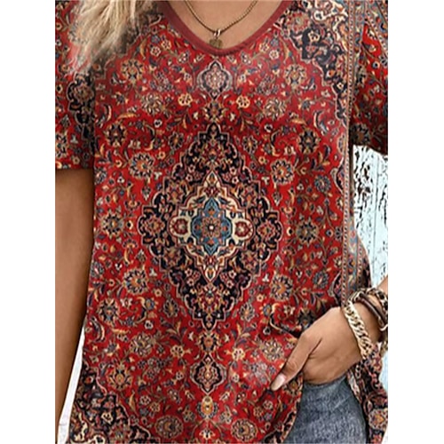 Lucky Brand Persian Carpet Tee