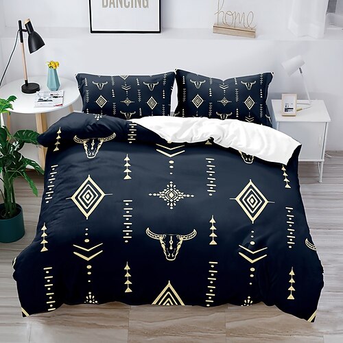 

3D Bohemian Ethnic style Wind chimes Duvet Cover Bedding Sets Comforter Cover with 1 Duvet Cover or Coverlet,1Sheet,2 Pillowcases for Double/Queen/King(1 Pillowcase for Twin/Single)