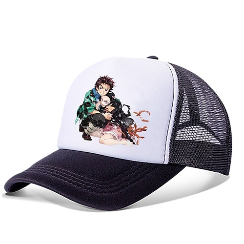 

Chapeau / Casquette Inspiré par Tueur de démons: Kimetsu no Yaiba Kamado Nezuko Agatsuma Zenitsu Manga Accessoires de Cosplay Chapeau Polyester Homme Femme Cosplay Costumes d'Halloween
