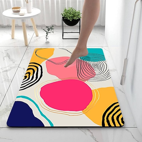 Carpet Clearance Bath Mat Rug-Super Absorbent Bath Mat Floor Mat