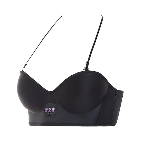 Electric Breast Massage Bra, Wireless Low Noise Linear Vibration