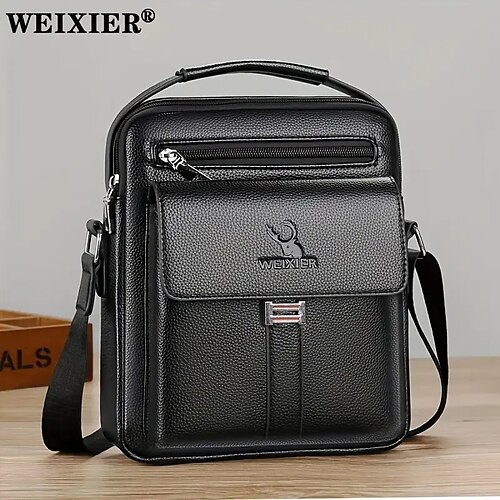 

weixier Messenger Bag Herren Umhängetasche Casual Satchel Bag Herren Vintage Postman Messenger Bag Herren Rucksack