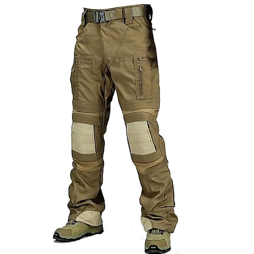 

Herren Cargohose Cargohosen Cargohose Taktische Hose Glatt Tarnfarben Wasserdicht Komfort Outdoor Täglich Ausgehen Modisch Brautkleider schlicht Schwarz Braun