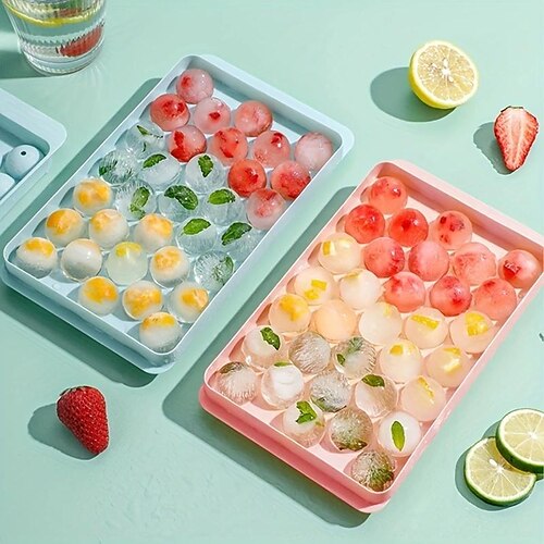 

Eiswürfelform, Haushalt, rund, selbstgemacht, Eiswürfelmodell, Boxpresse, Typ 33 Gitter-Eisbox