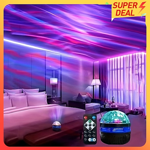 

luce di proiezione del cielo stellato a led mini telecomando proiettore usb plug-in atmosfera colorata piccola luce notturna