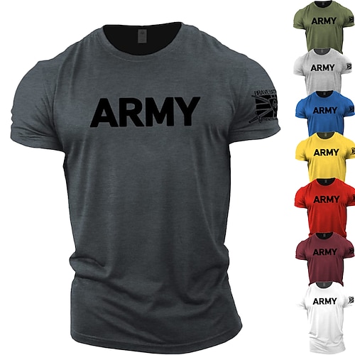 

Herren Trainingshemd Laufshirt Sport Top Kurzarm T-Shirt Sportlich Athlässigkeit Atmungsaktiv Feuchtigkeitsableitung Weich Fitness Fitnesstraining Laufen Sportbekleidung Sportkleidung Dunkelgrau Wei