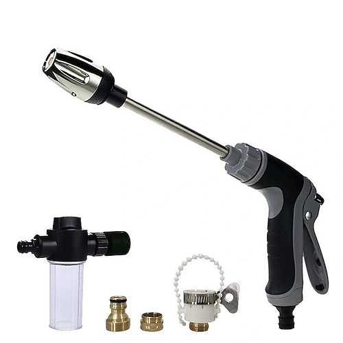 

1pc Portable High Pressure Water Gun: Perfect for Car Washing, Gardening & Home Use!
