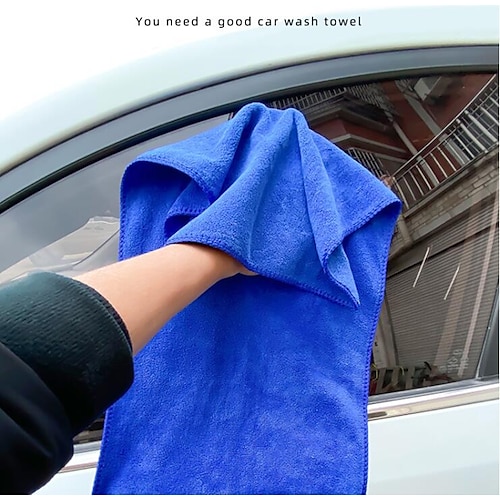 

Pano de limpeza de microfibra Pano de limpeza Toalha para limpeza de carro Lavagem de carro detalhando Varredura de cozinha 3060 cm
