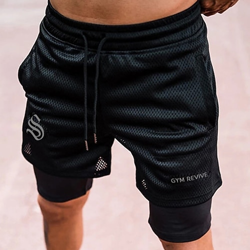 Men's Outdoor Sports Breathable Quick-Drying Running Shorts