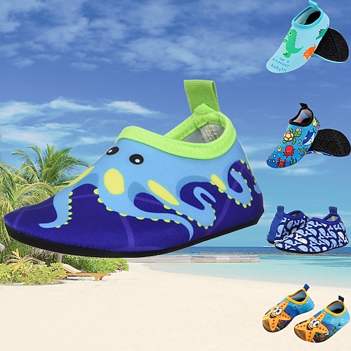 

Boys and Girls Water Shoes Anti-Slip Breathable Quick Dry Lightweight Durable Swim Shoes for Surfing Outdoor Exercise Beach Walking