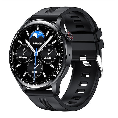 

F59 Montre intelligente 1.39 pouce Smartwatch Montre Connectée Bluetooth Podomètre Moniteur d'Activité Moniteur de Sommeil Compatible avec Android iOS Femme Hommes Longue Veille Mode Mains-Libres