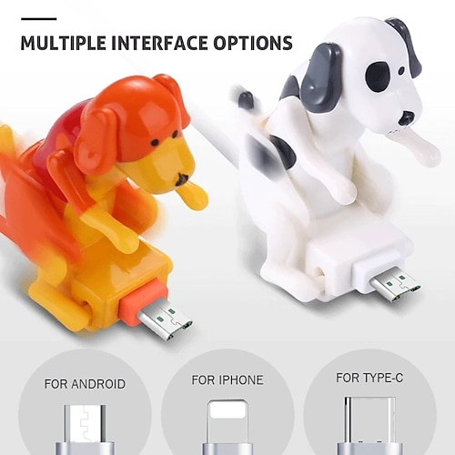 

engraçado transar cão cabo carregador rápido mini cabo carregador 1m linha de carregamento cabo micro usb bonito cabo de carregamento rápido para iphone