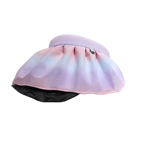 

ruiya Sonnenhut für Damen, Sommer, Outdoor, Anti-Ultraviolett, große Krempe, leerer Zylinder, Sonnenschutz, Reitsonnenhut