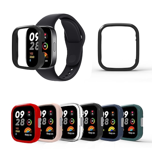 

Caja de reloj Compatible con Xiaomi Redmi reloj 3 Lite Antigolpes computadora dura Reloj Cubierta