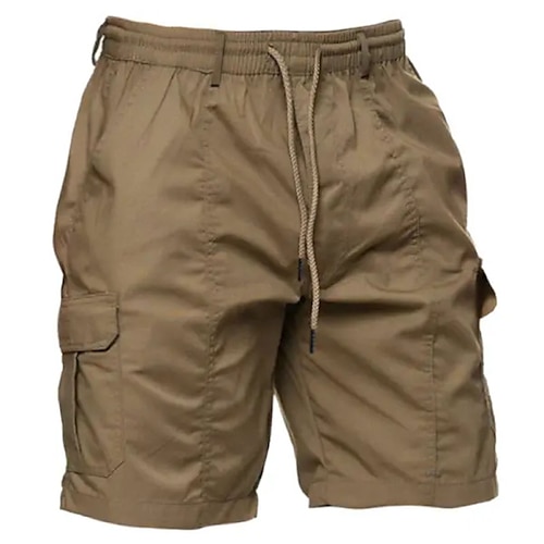 

Hombre Pantalones cargo Shorts para senderismo Bolsillo con solapa Plano Impermeable Comodidad Exterior Diario Noche 100% Algodón Moda Casual Negro Verde Ejército