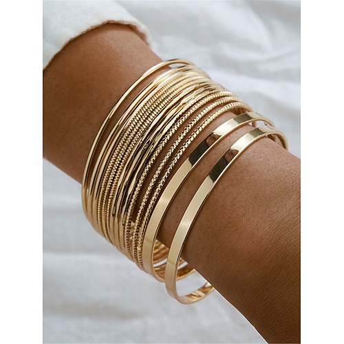 

Mulheres Bangle Moda Ao ar livre Cor imaculada Bracelete